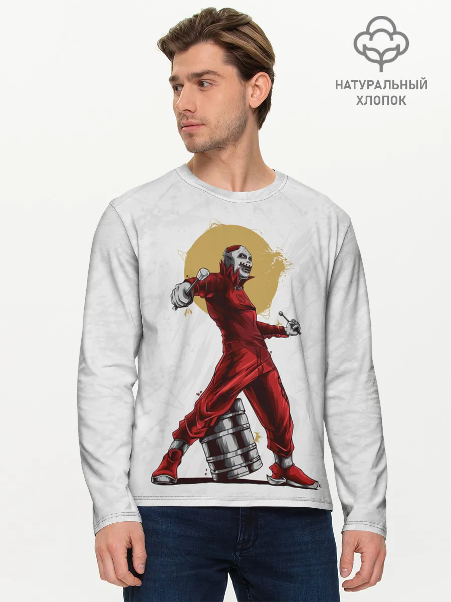 Мужской лонгслив базовый / JOES JORDISON | SLIPKNOT | СЛИПКНОТ