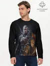 Мужской лонгслив базовый / Witcher III