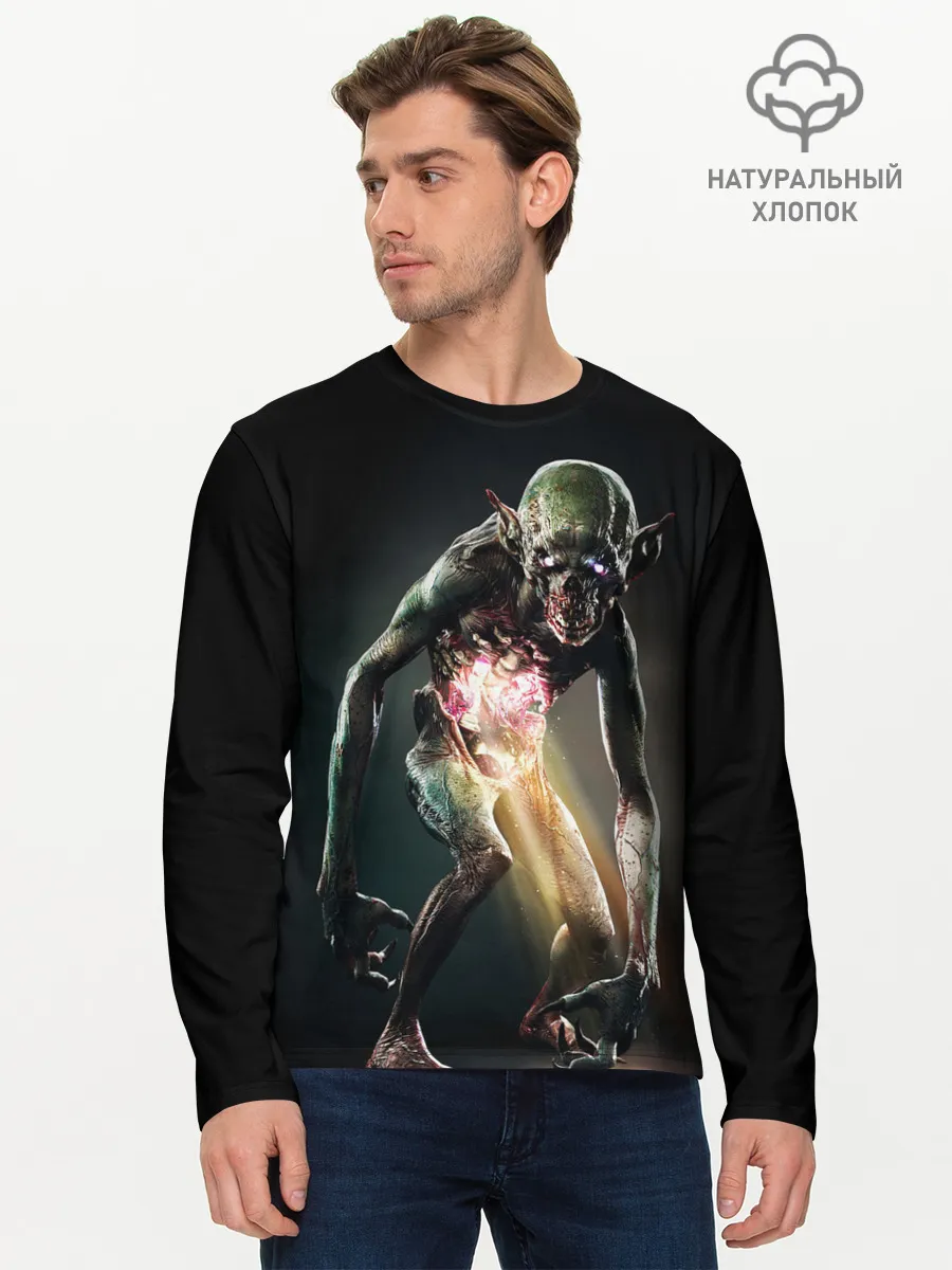 Мужской лонгслив базовый / Mglak