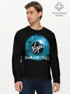 Мужской лонгслив базовый / Virgin Galactic / Вирджин Галактик