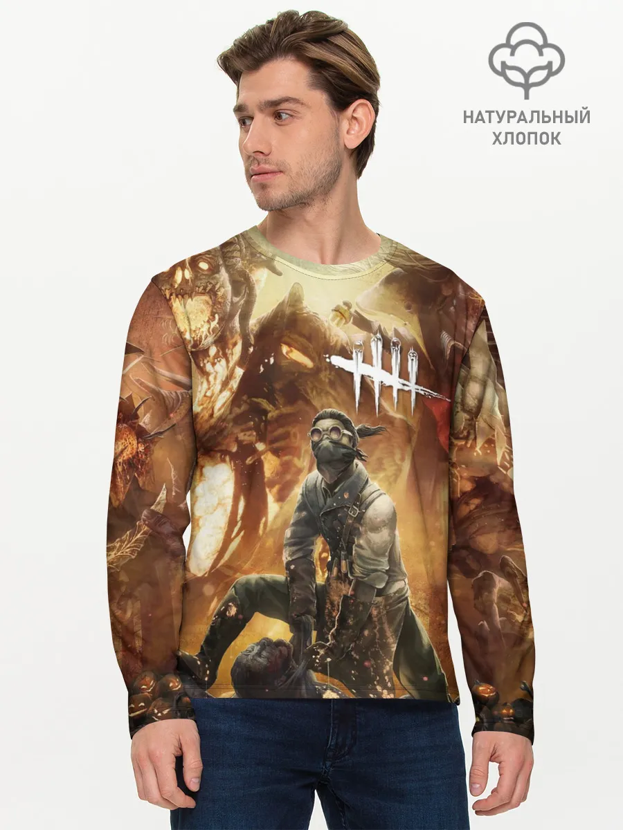 Мужской лонгслив базовый / Dead by Daylight убийцы