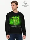 Мужской лонгслив базовый / MONSTER ENERGY NEON | НЕОН