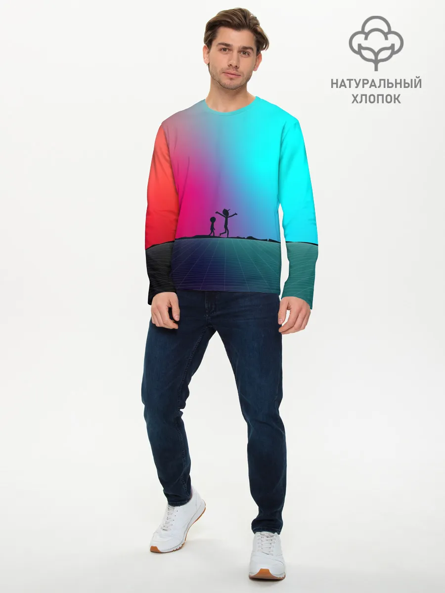 Мужской лонгслив базовый / Open World
