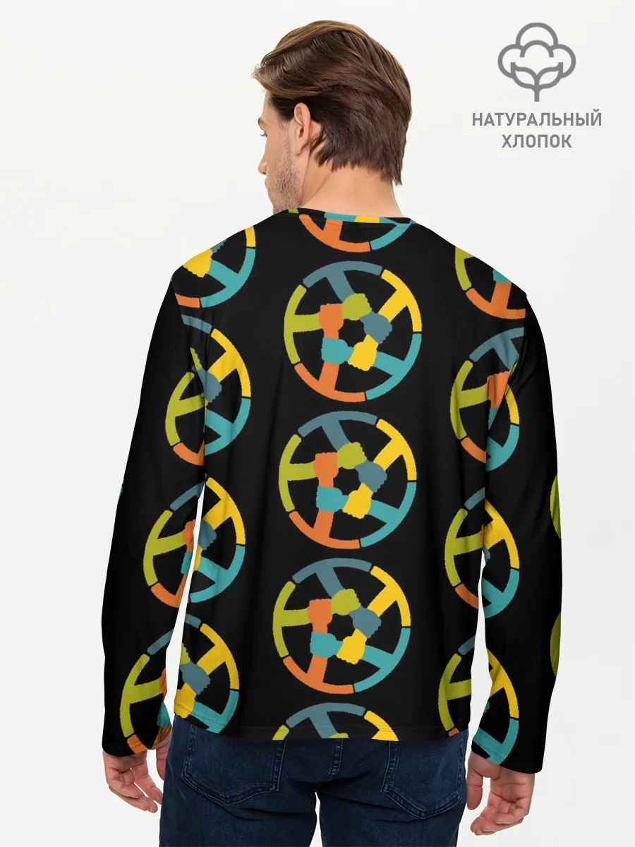 Мужской лонгслив базовый / равенство