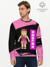 Мужской лонгслив базовый / BARBIE | ROBLOX | РОБЛОКС