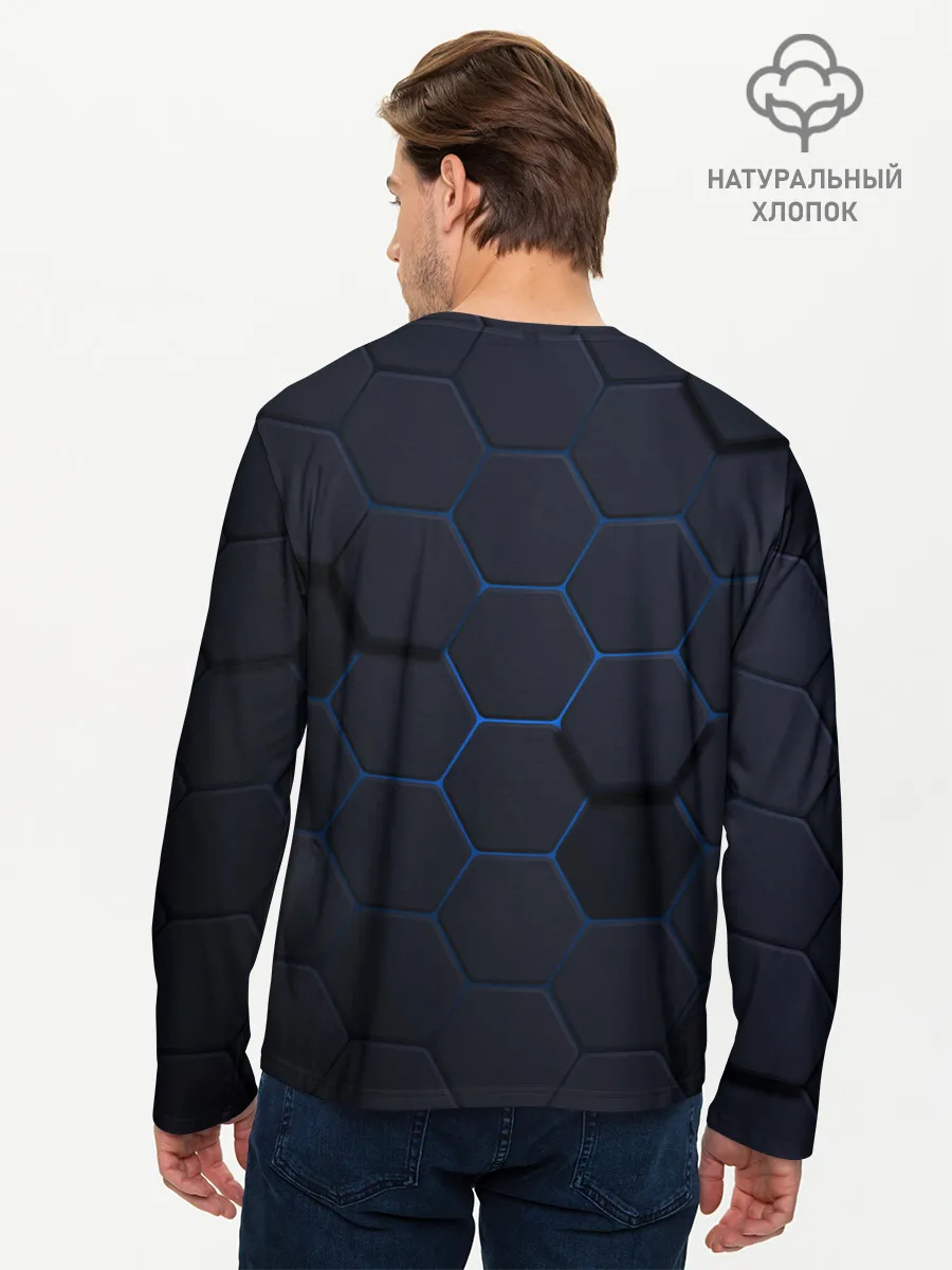 Мужской лонгслив базовый / Техносоты