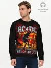 Мужской лонгслив базовый / AC/DC HELLS BELLS