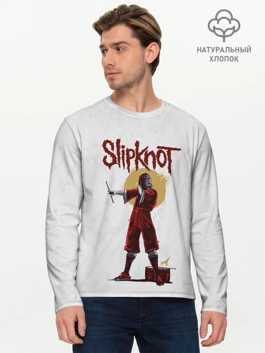 Мужской лонгслив базовый / SLIPKNOT | СЛИПКНОТ