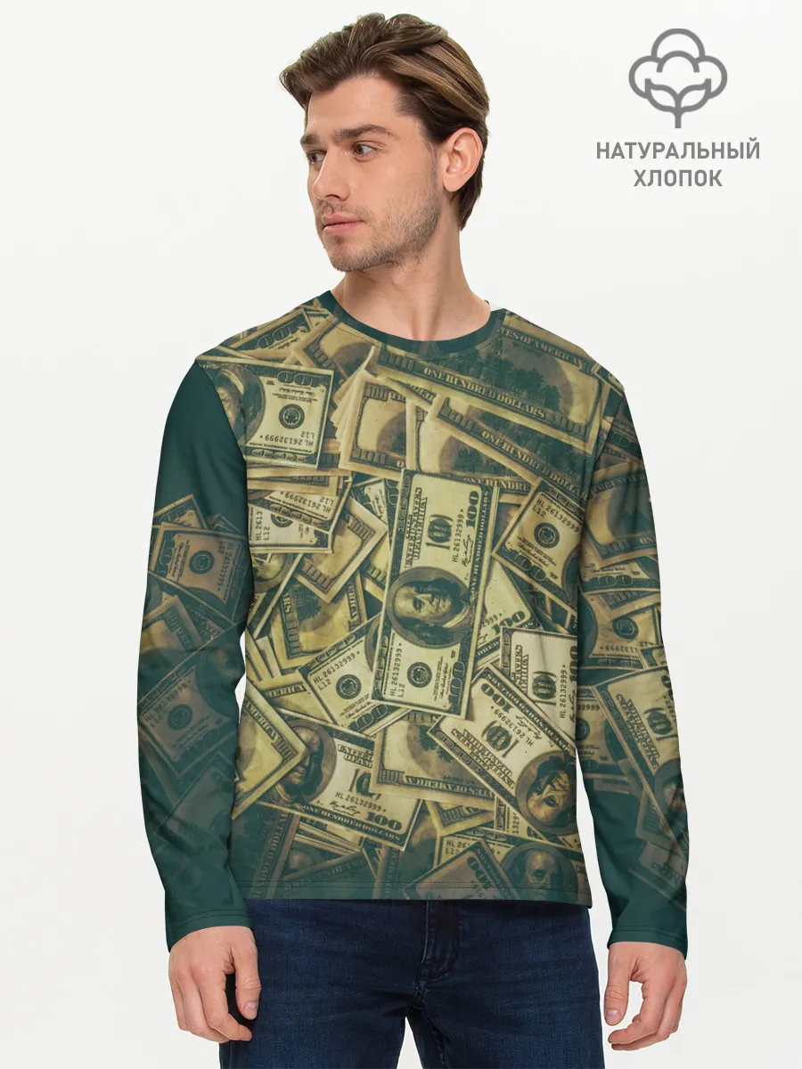 Мужской лонгслив базовый / Бабки,бабушки,бабуси...