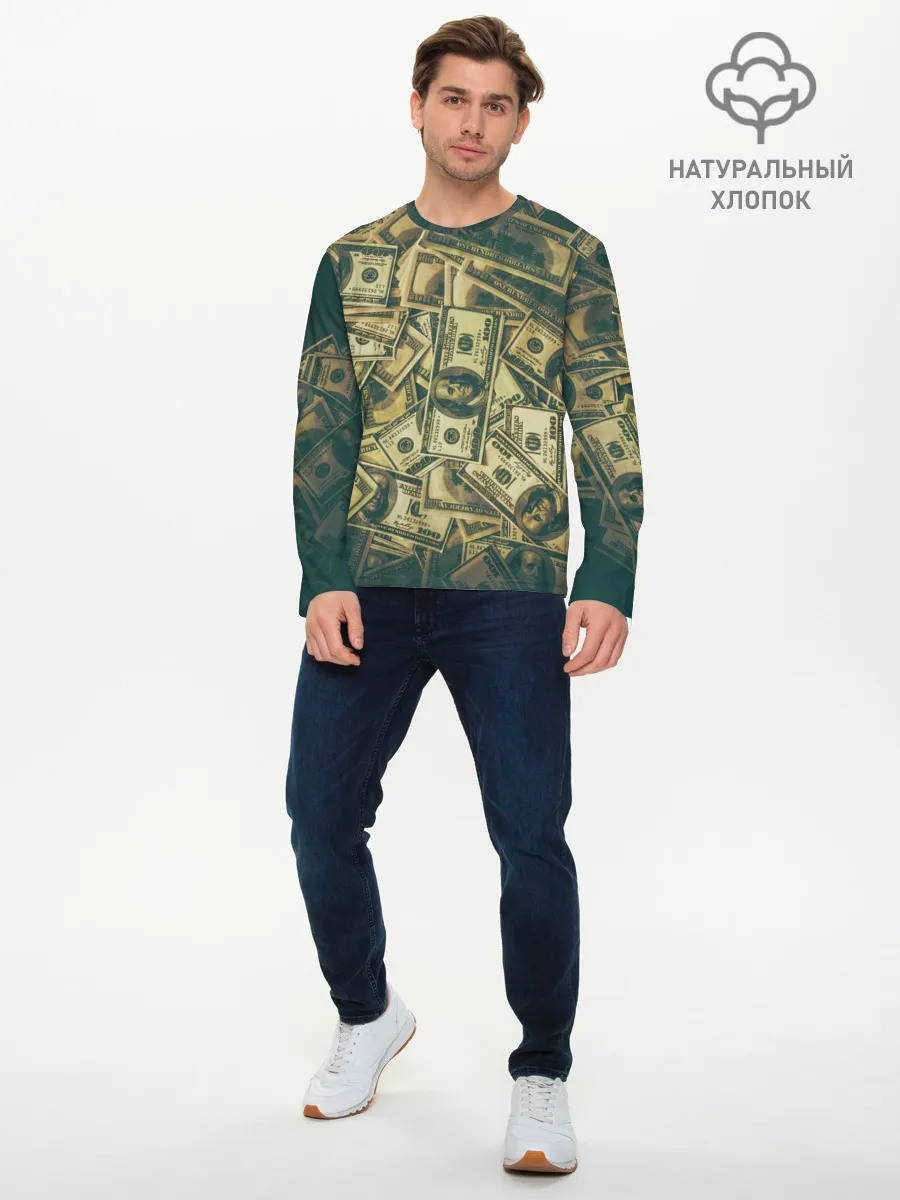 Мужской лонгслив базовый / Бабки,бабушки,бабуси...