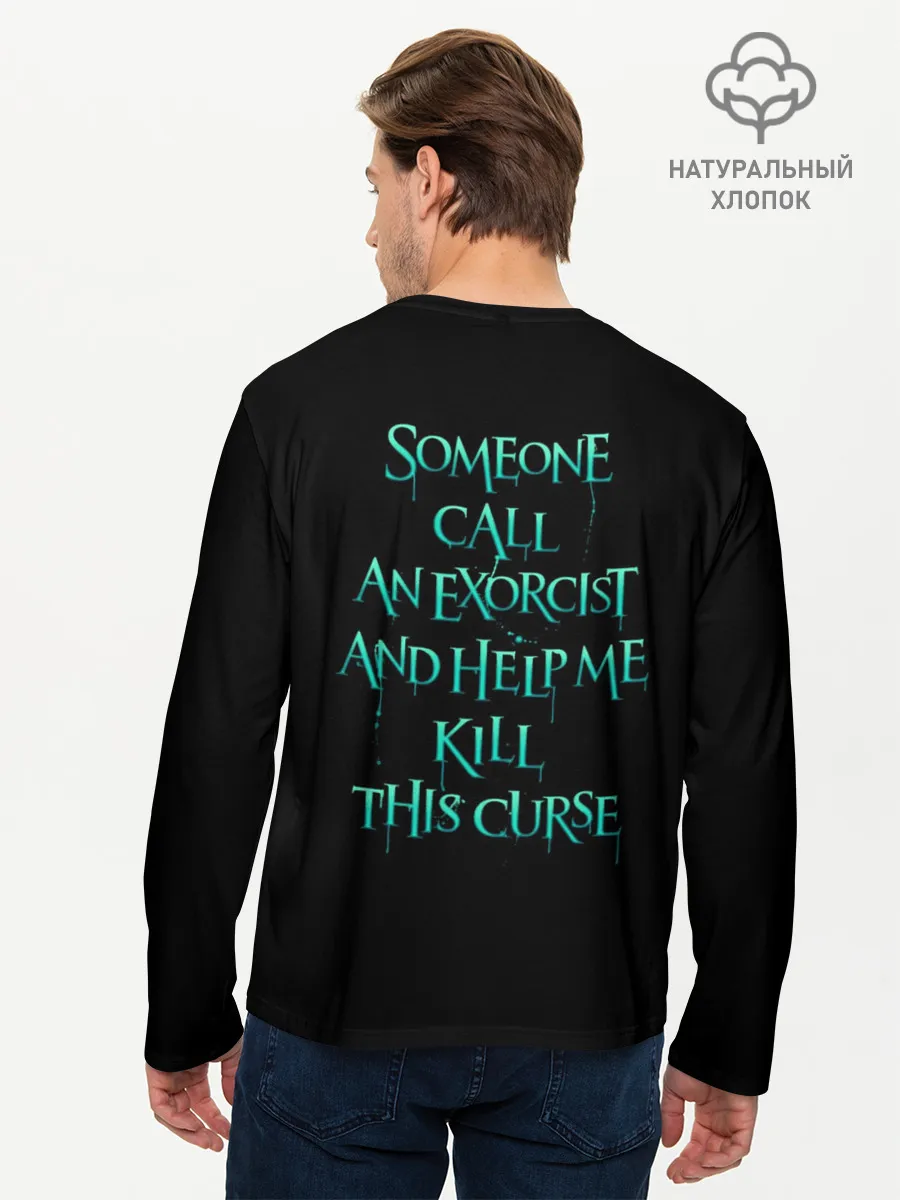 Мужской лонгслив базовый / Bring Me the Horizon