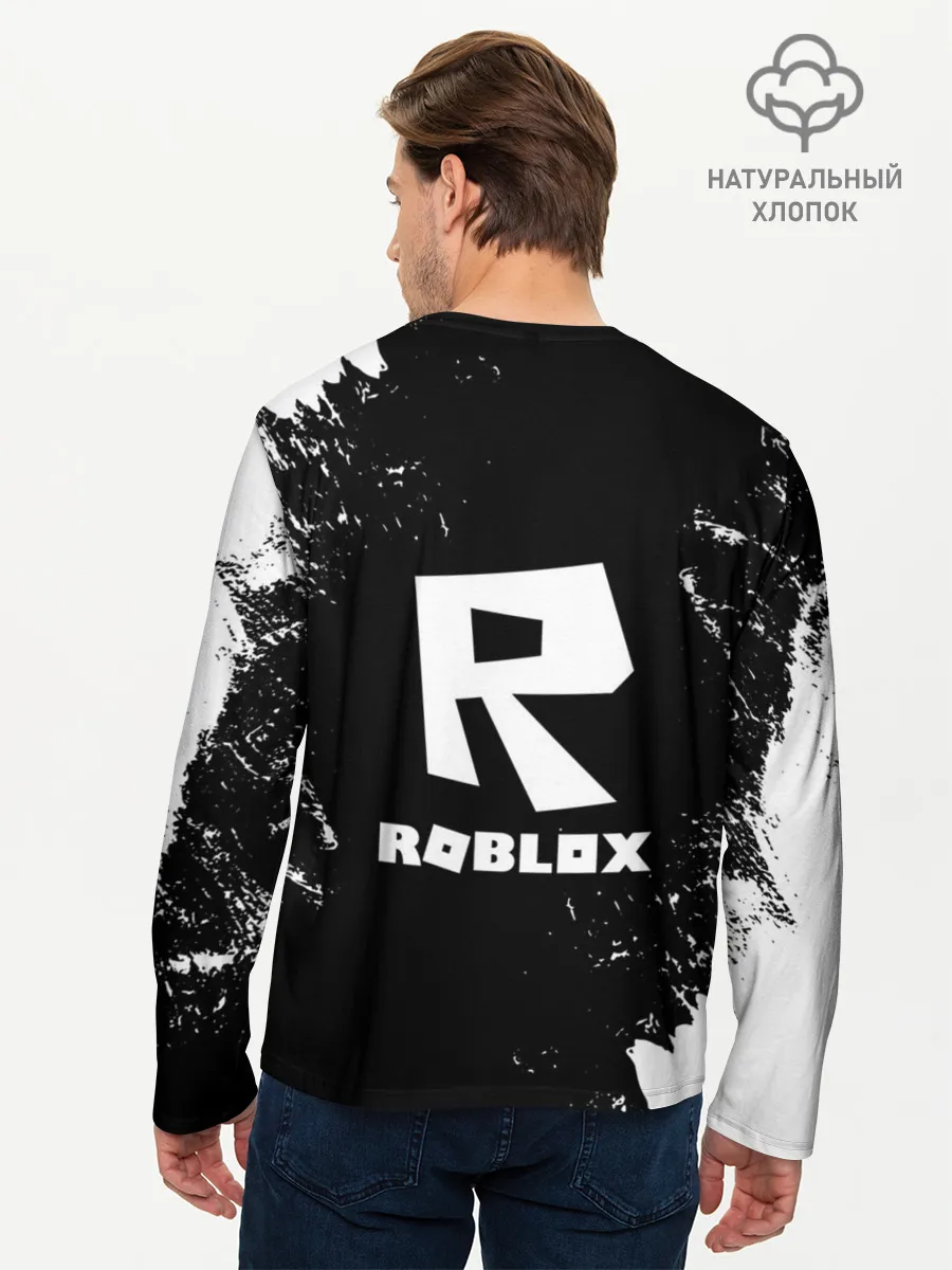 Мужской лонгслив базовый / ROBLOX | РОБЛОКС | LOGO