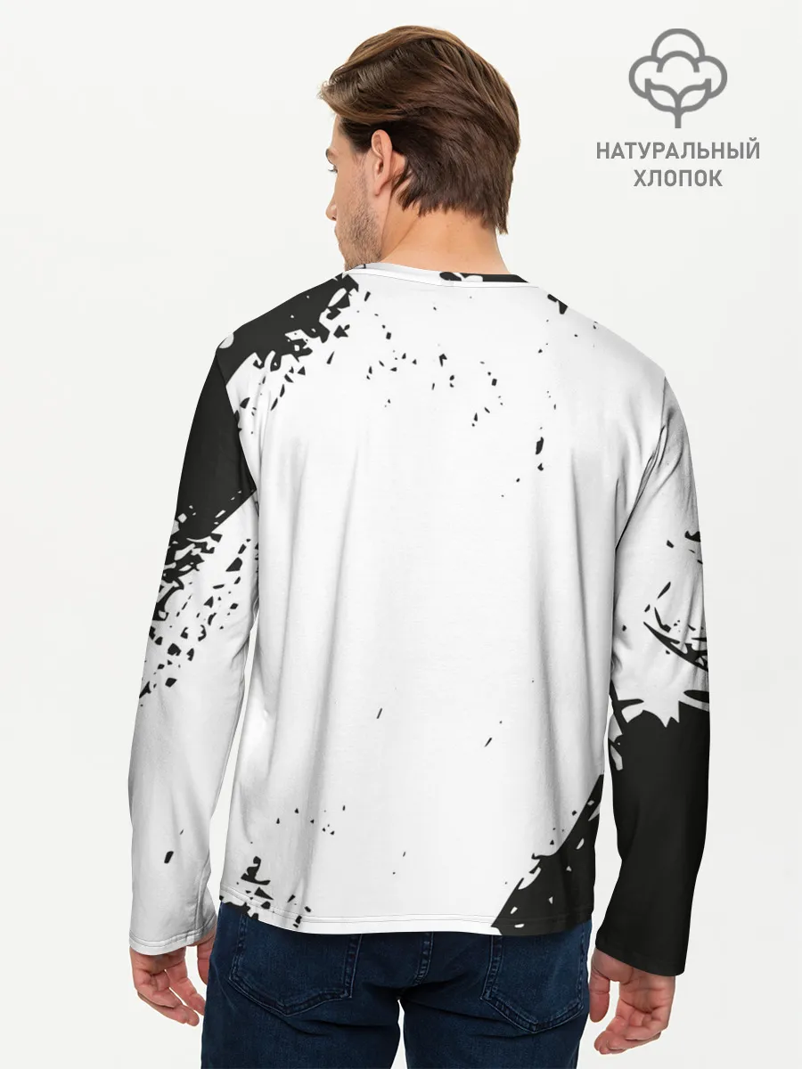 Мужской лонгслив базовый / Peace | Мир