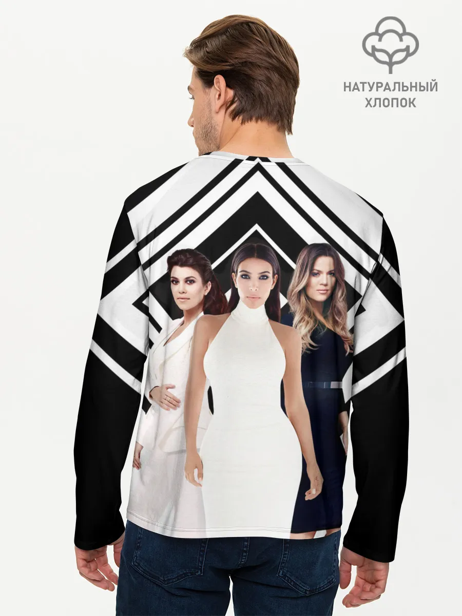 Мужской лонгслив базовый / Сестры Кардашьян
