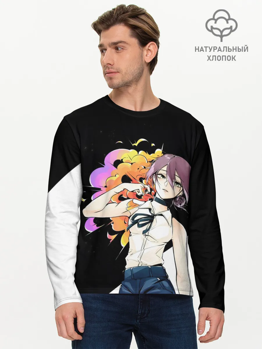 Мужской лонгслив базовый / Резе Reze