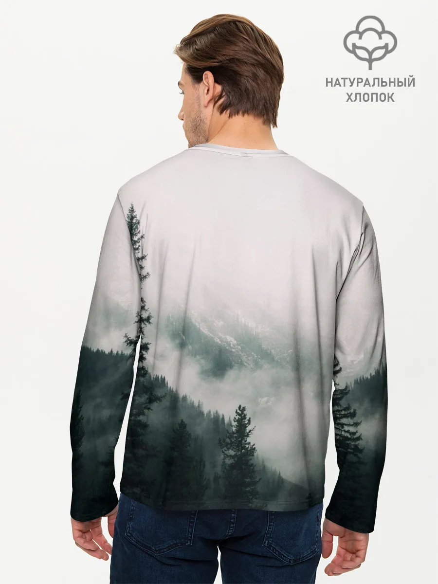 Мужской лонгслив базовый / FENRIR | РУНЫ | RUNES