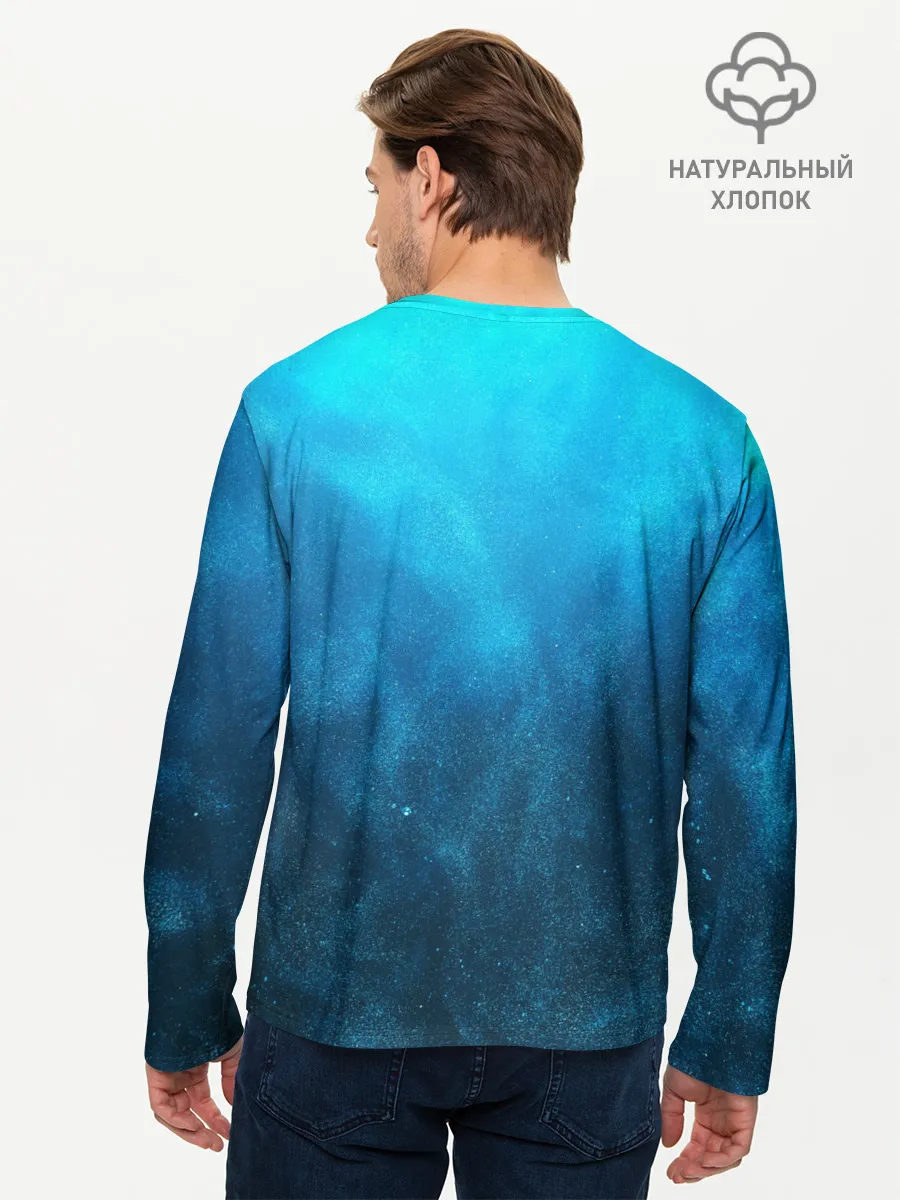 Мужской лонгслив базовый / Among Us | Imposter