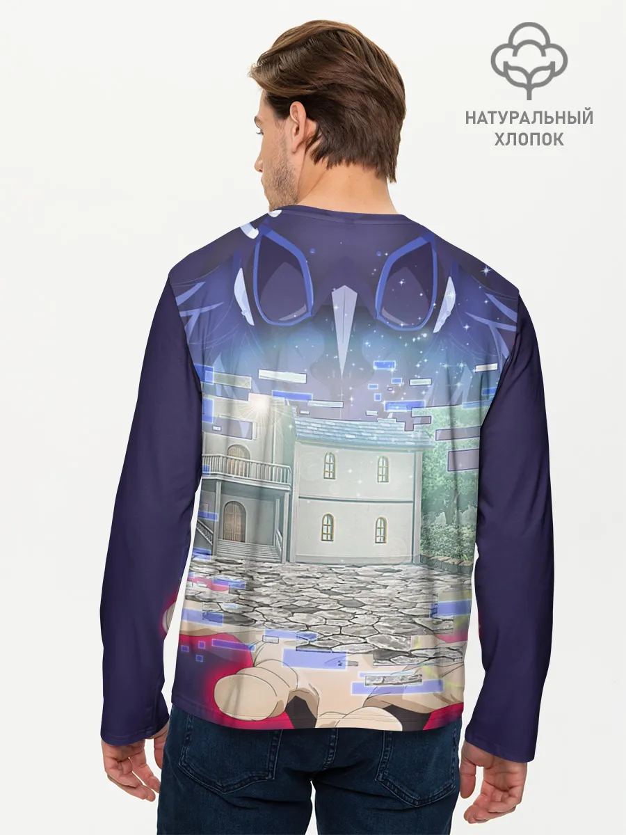 Мужской лонгслив базовый / Full Dive RPG Poster