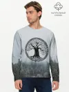 Мужской лонгслив базовый / Иггдрасиль | Yggdrasil