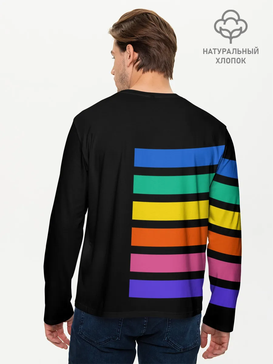 Мужской лонгслив базовый / Семейство Кардашьян