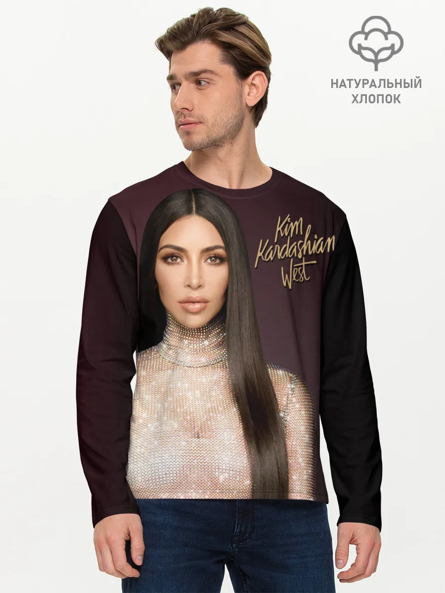 Мужской лонгслив базовый / Ким Кардашьян