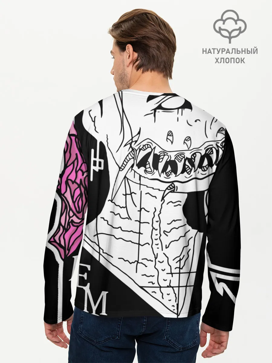 Мужской лонгслив базовый / DEMON HELLTREST