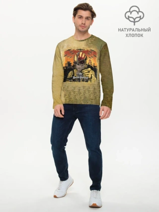 Мужской лонгслив базовый / War Is the Answer - Five Finger Death Punch