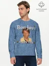 Мужской лонгслив базовый / Jersey Boy - Bon Jovi