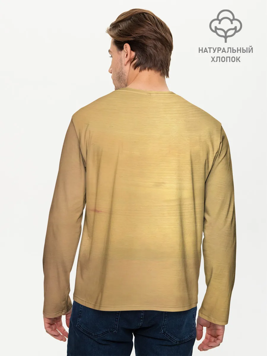 Мужской лонгслив базовый / Live and Faithful - Bon Jovi