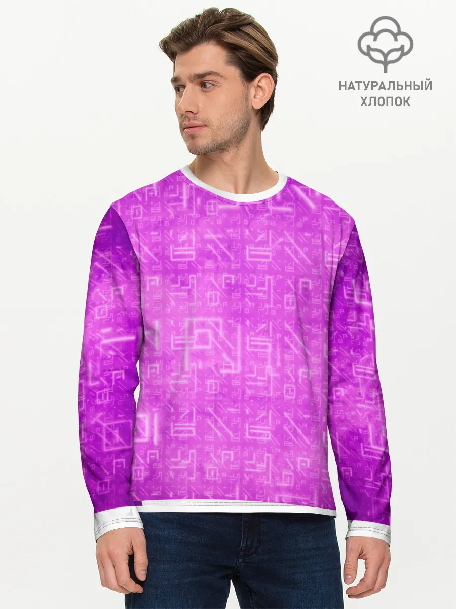 Мужской лонгслив базовый / FORTNITE PINK | ФОРТНАЙТ