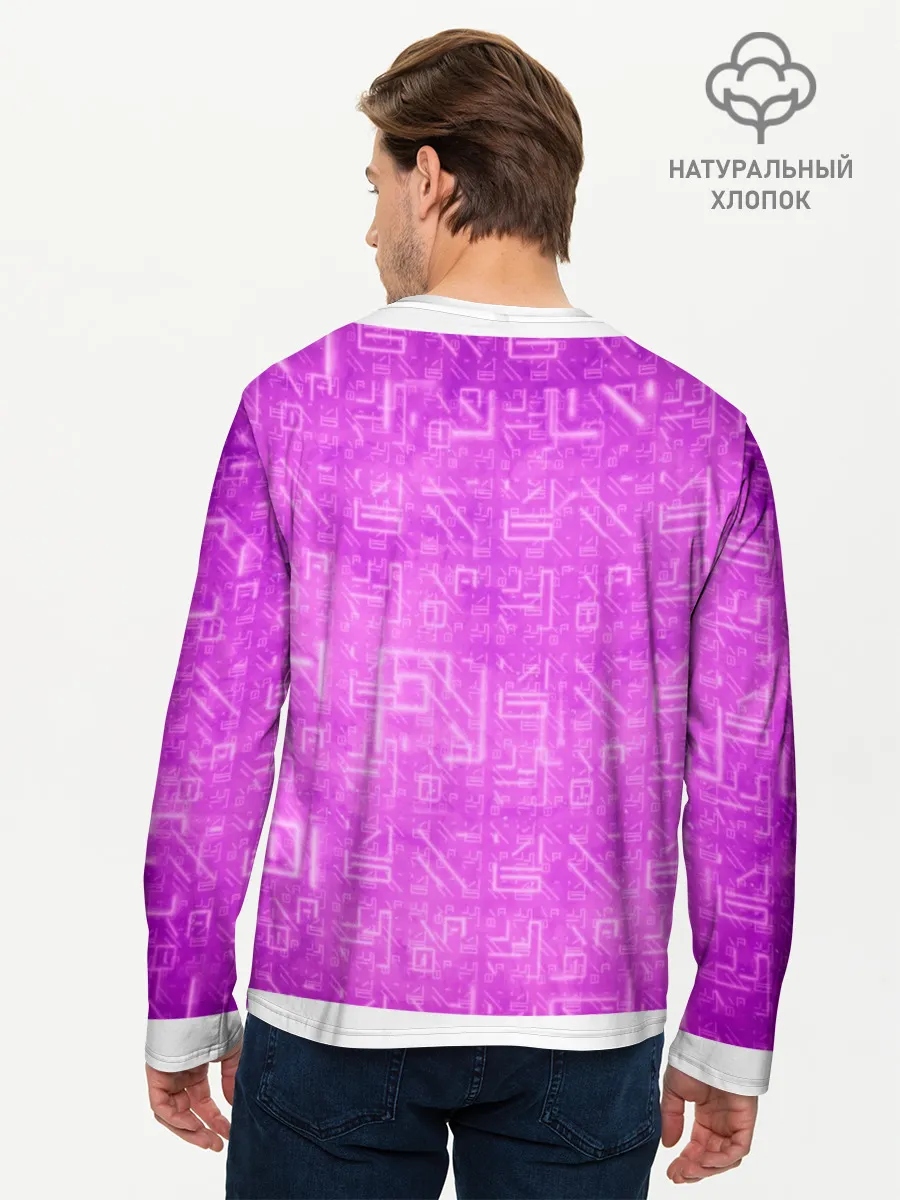 Мужской лонгслив базовый / FORTNITE PINK | ФОРТНАЙТ