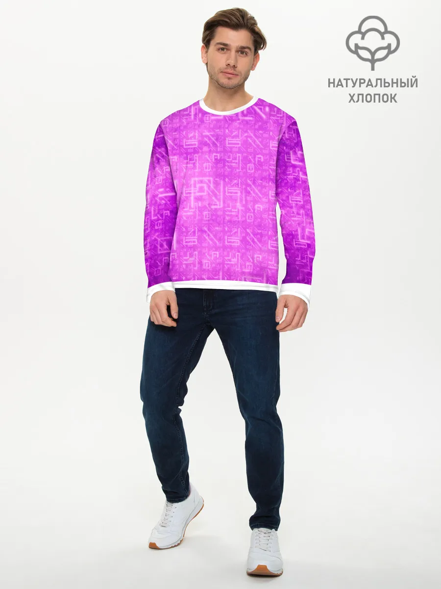 Мужской лонгслив базовый / FORTNITE PINK | ФОРТНАЙТ