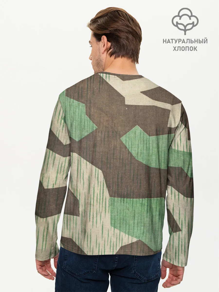 Мужской лонгслив базовый / Splittertarnmuster