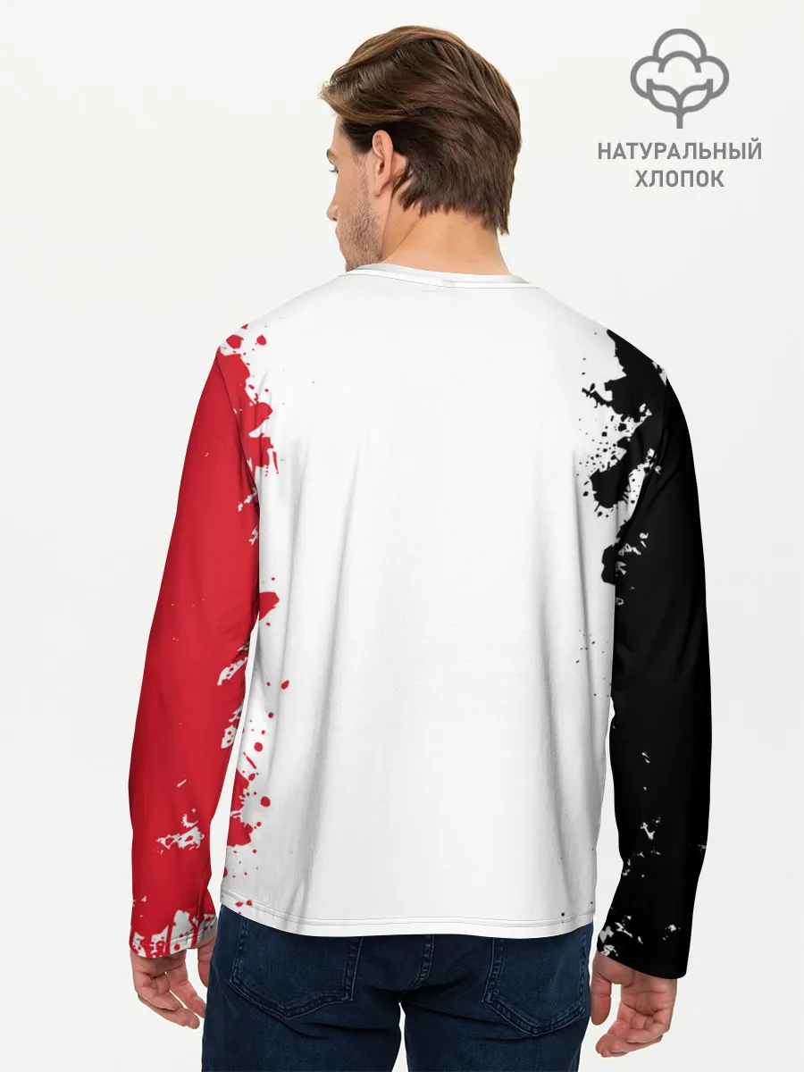 Мужской лонгслив базовый / Nairobi | Helsinki | La Casa de Papel