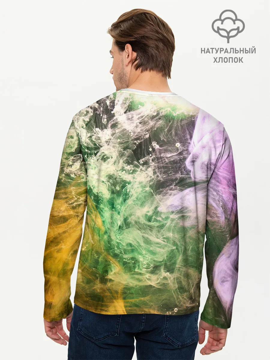 Мужской лонгслив базовый / ДЫМ | SMOKE