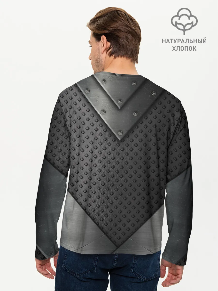 Мужской лонгслив базовый / TOYOTA IRON | STEEL