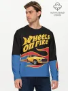 Мужской лонгслив базовый / Hot Wheels. Хот Вилс