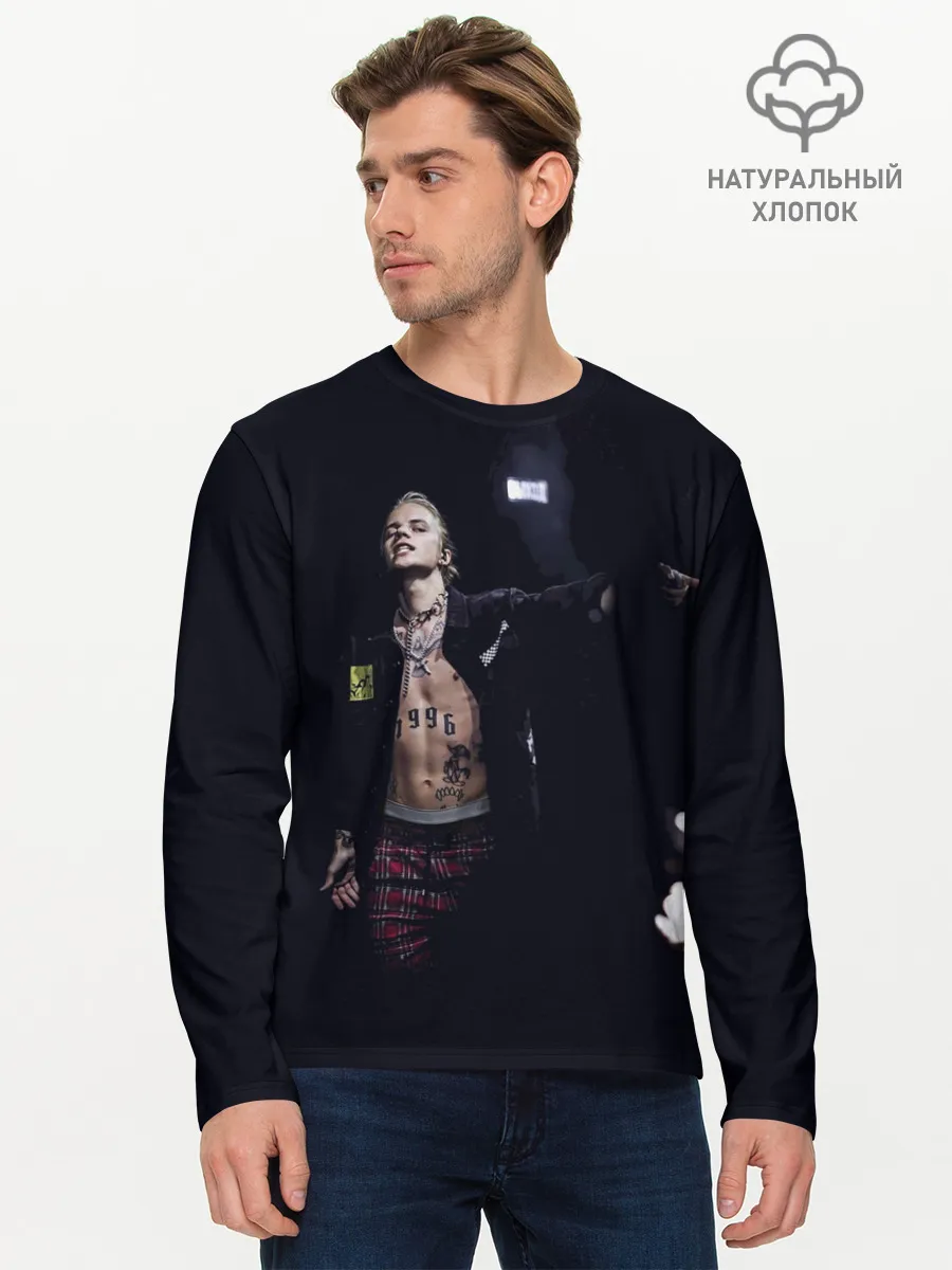 Мужской лонгслив базовый / Фараон на концерте