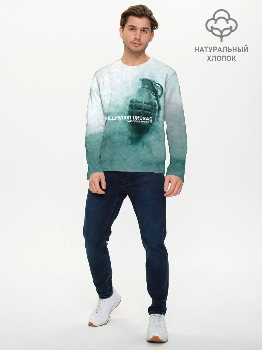 Мужской лонгслив базовый / Swan Songs Rarities EP - Hollywood Undead