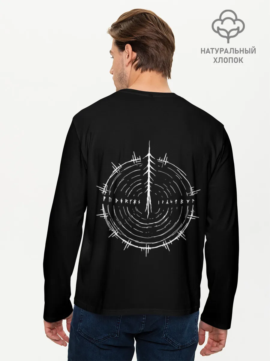 Мужской лонгслив базовый / ФУТАРК | РУНА | RUNE