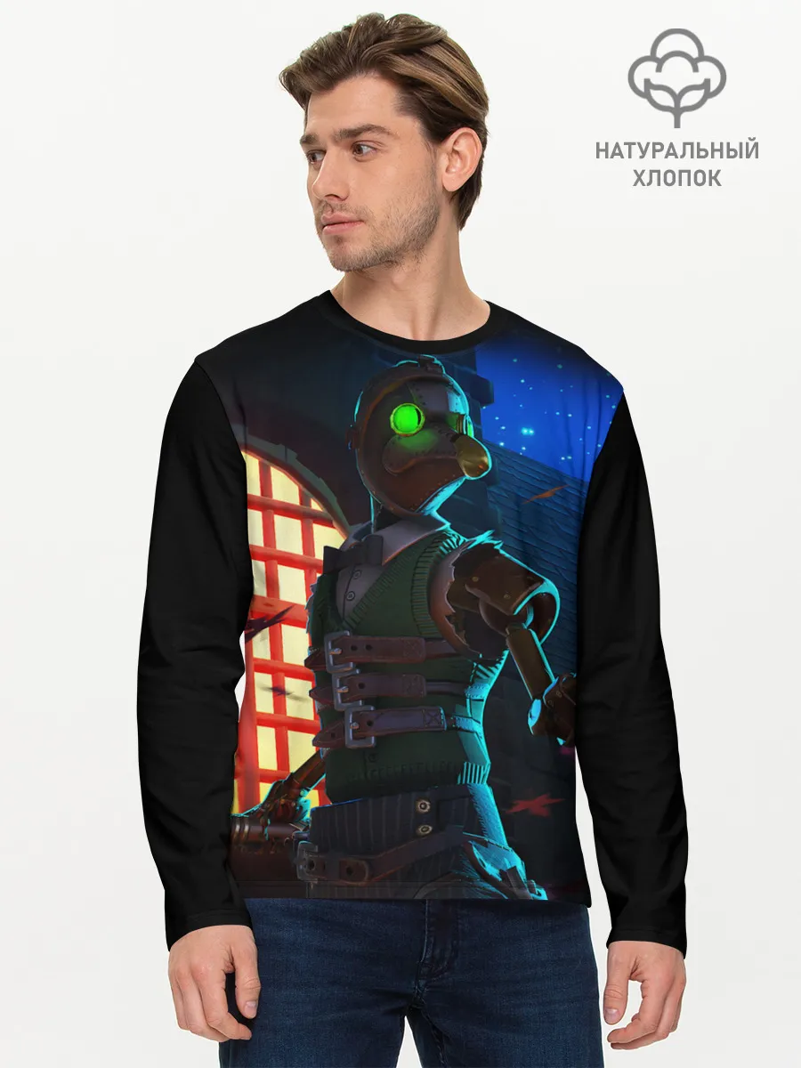 Мужской лонгслив базовый / Darwin Project