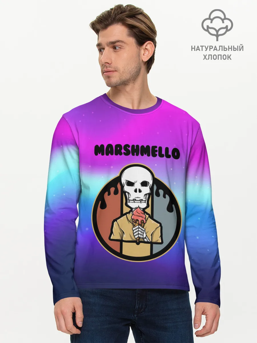 Мужской лонгслив базовый / MARSHMELLO | МАРШМЕЛЛОУ
