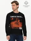 Мужской лонгслив базовый / Tune In, Tokyo... Green Day