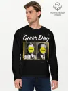 Мужской лонгслив базовый / Nimrod. Green Day