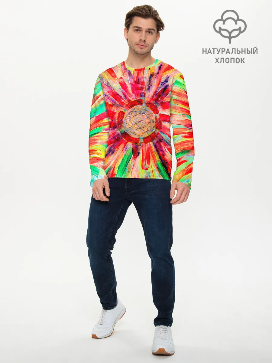 Мужской лонгслив базовый / Освобождение от 3D