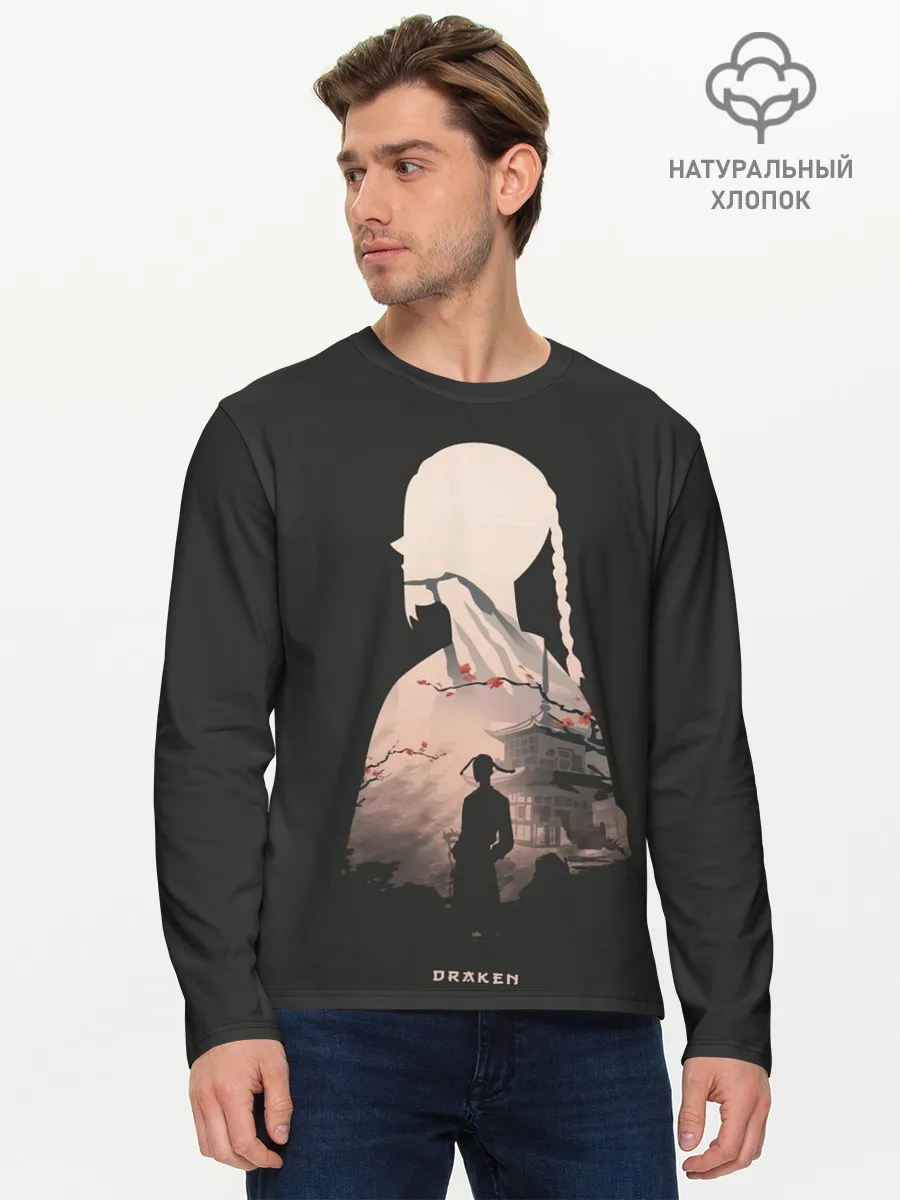 Мужской лонгслив базовый / Дракен токийские мстители