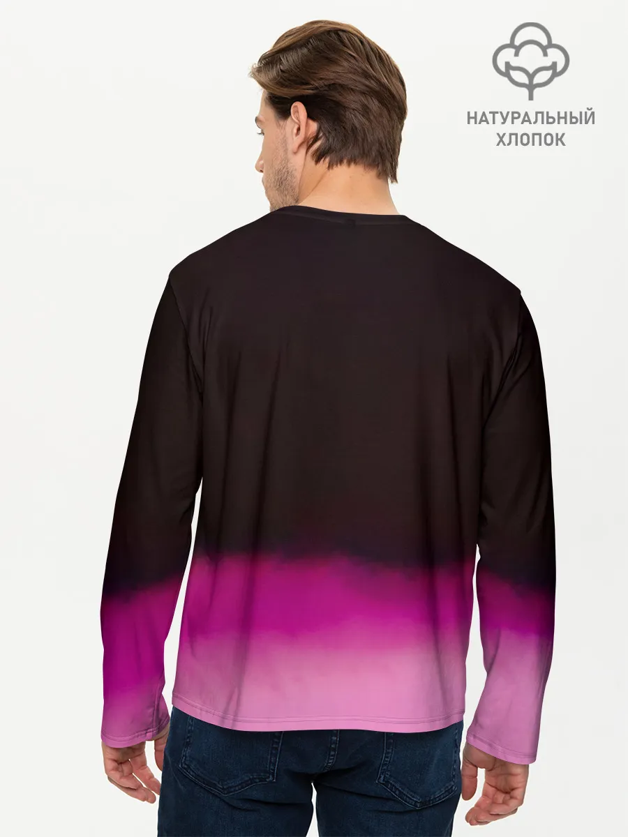 Мужской лонгслив базовый / Deep Purple - Burn