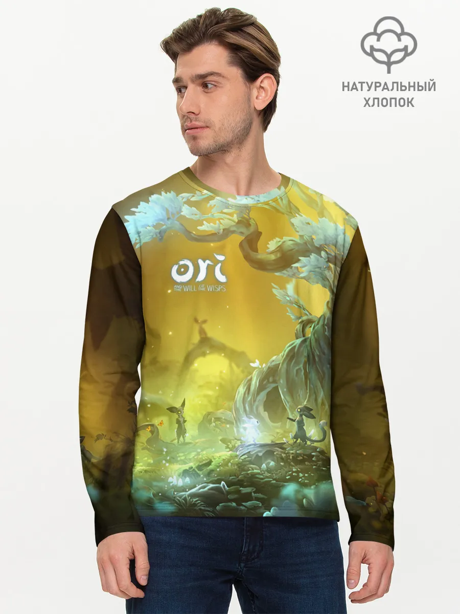 Мужской лонгслив базовый / Ori | Ori and the Will of the Wisps