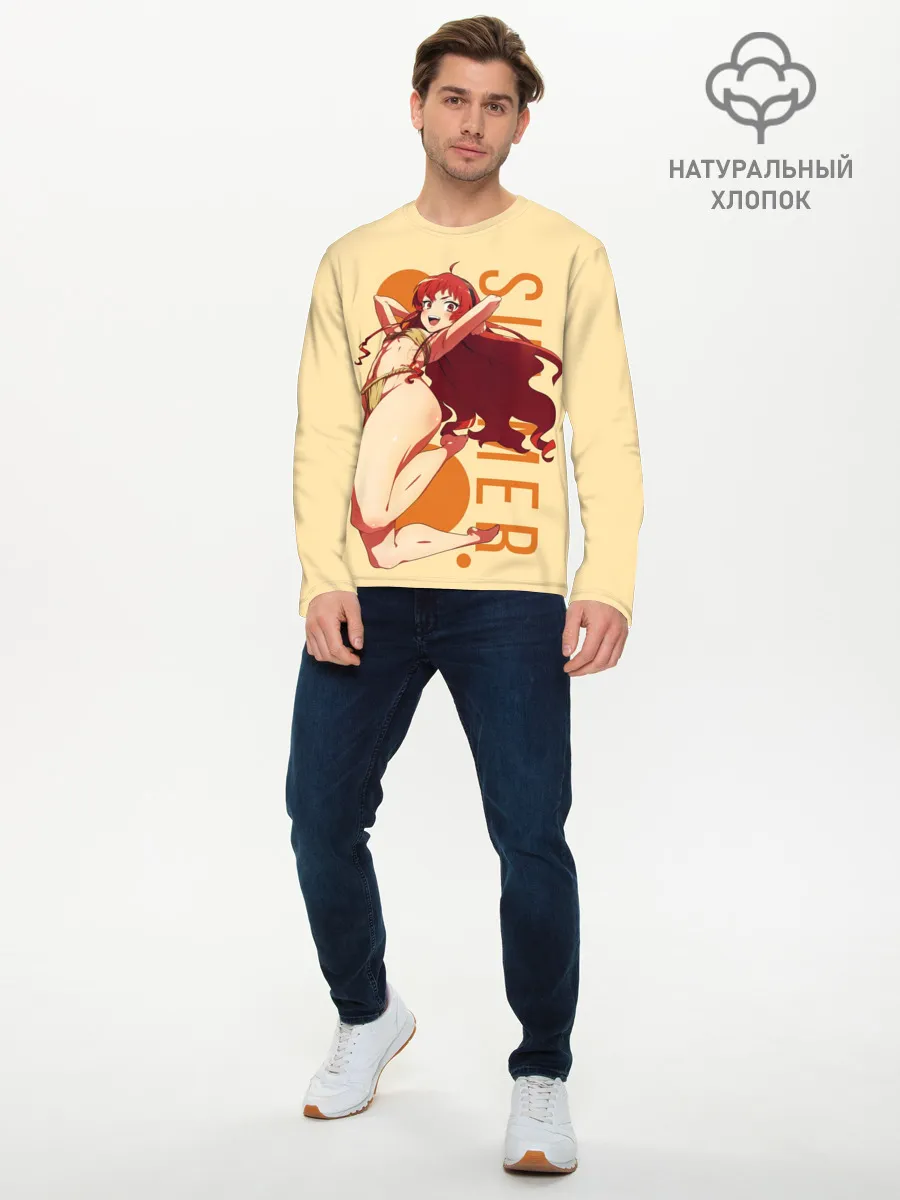 Мужской лонгслив базовый / Summer. Eris