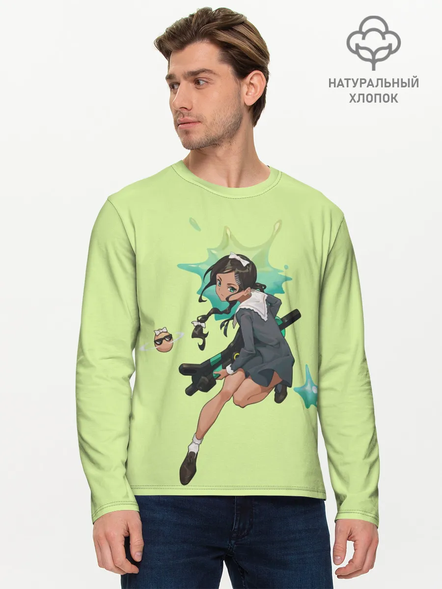 Мужской лонгслив базовый / Aonuma Neiru